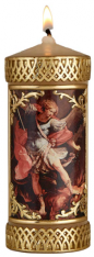 St Michael Small Devotional Candle